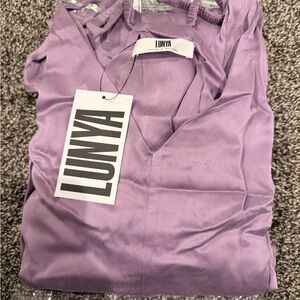 Washable Silk Elastic Strap Jumpsuit